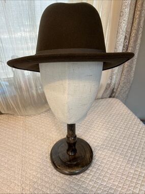 Country gentleman wool fedora hat size M